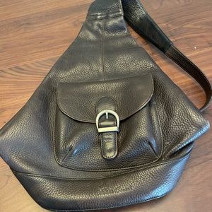 Vintage Leather Eddie Bauer Shoulder bag